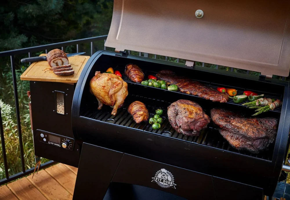 pellet wood smoker grill